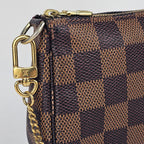 Louis Vuitton Mini Pochette Accessoires in tela Damier Ebene