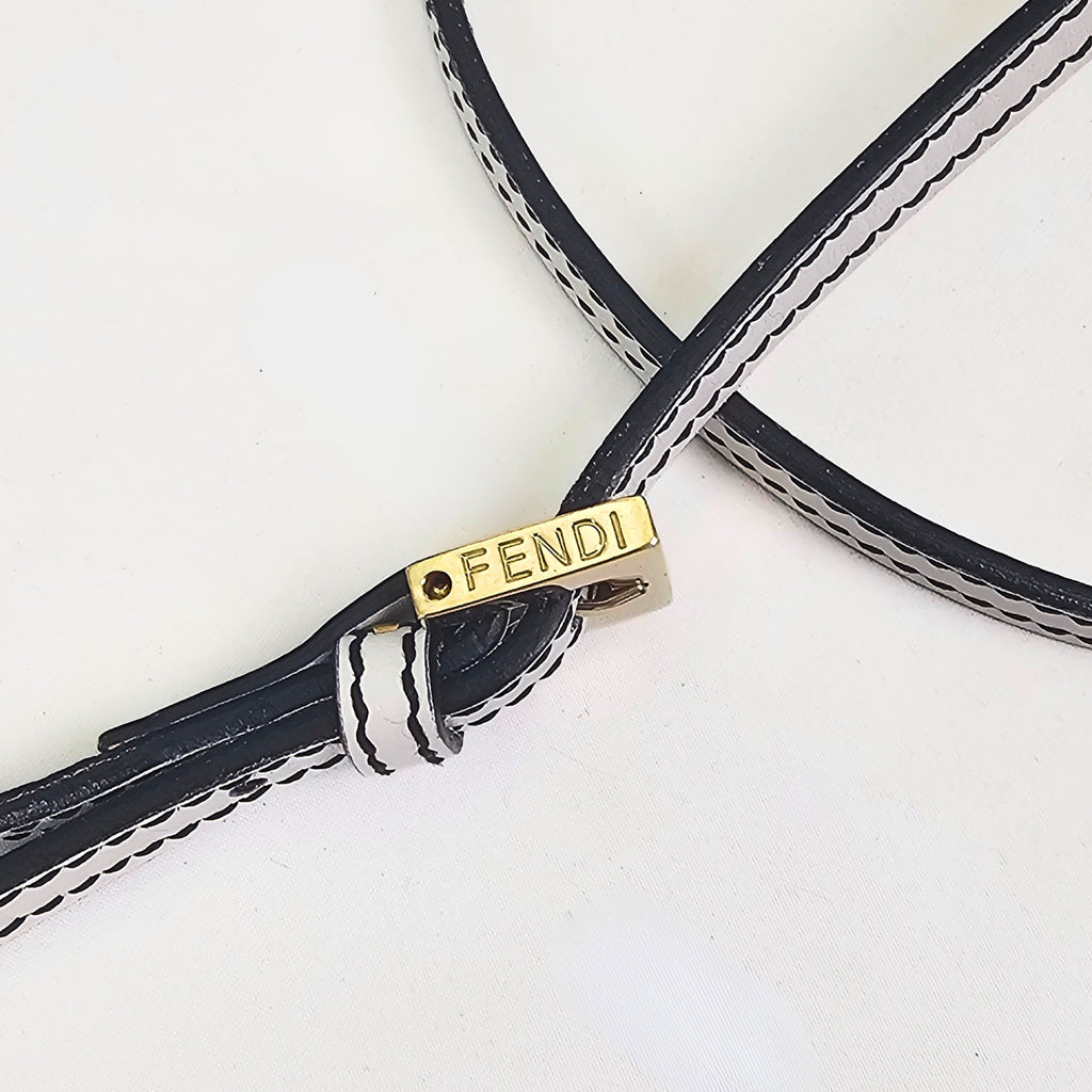 Fendi Zucchino Tube Messenger Bag