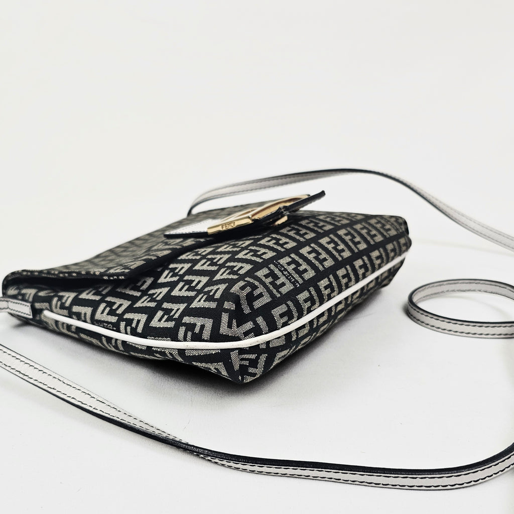 Fendi Zucchino Tube Messenger Bag