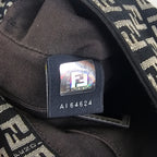 Fendi Zucchino Tube Messenger Bag