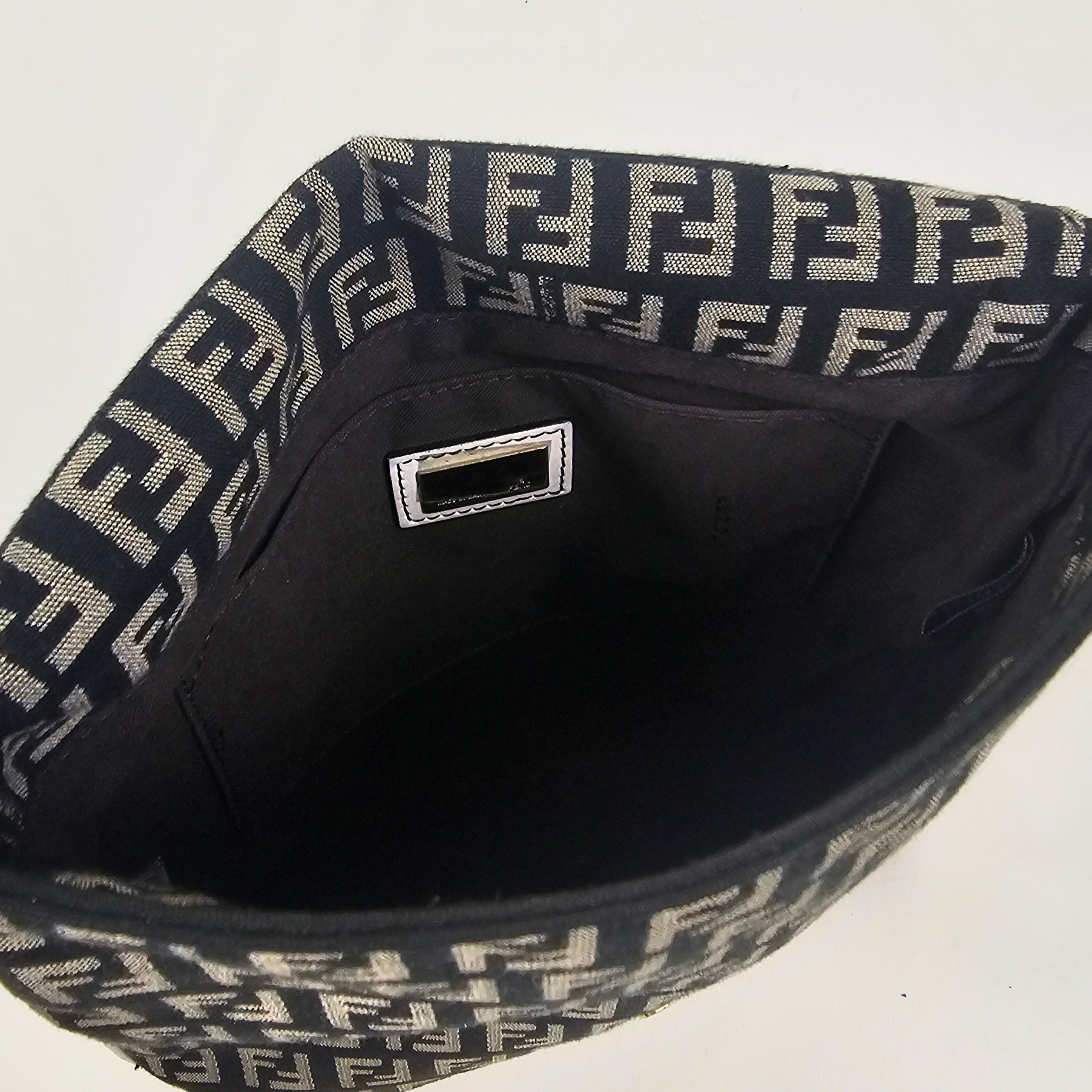 Fendi Zucchino Tube Messenger Bag