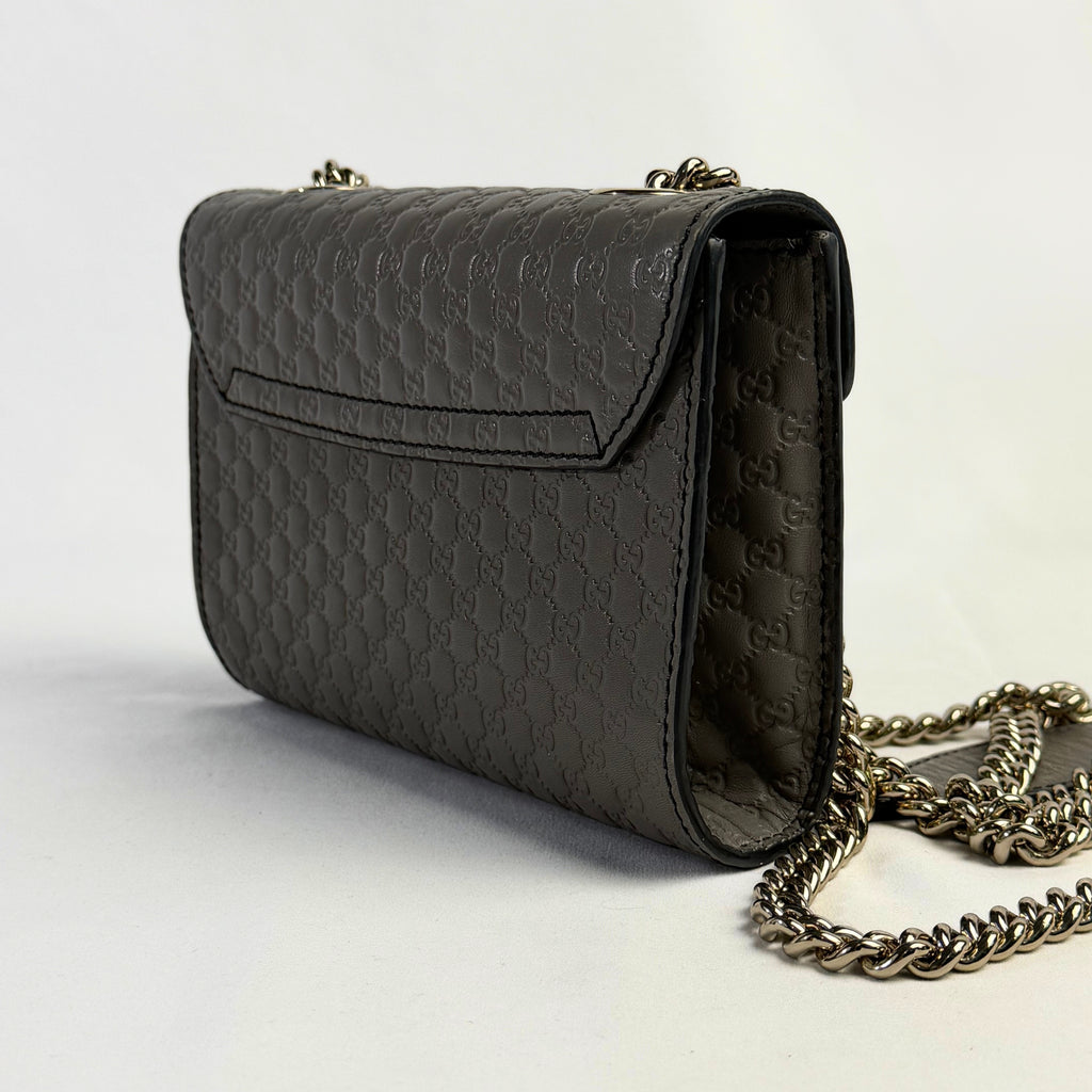 Gucci Emily Mini - Pelle Grigia