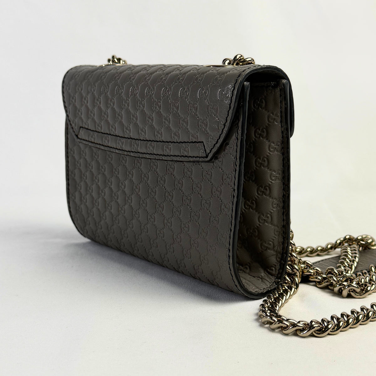 Gucci Emily Mini - Pelle Grigia