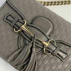 Gucci Emily Mini - Pelle Grigia