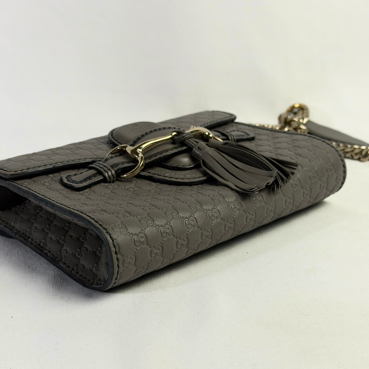 Gucci Emily Mini - Pelle Grigia