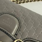 Gucci Emily Mini - Pelle Grigia