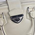 Louis Vuitton Montaigne Bowling GM in Pelle Épi Avorio