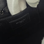 Saint Laurent Kate Medium – Borsa a Tracolla in Pelle Grain de Poudre Nera