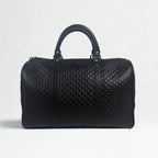 Gucci Boston Microguccissima in pelle nera