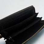 Gucci Soho Zip Around Wallet in pelle nera